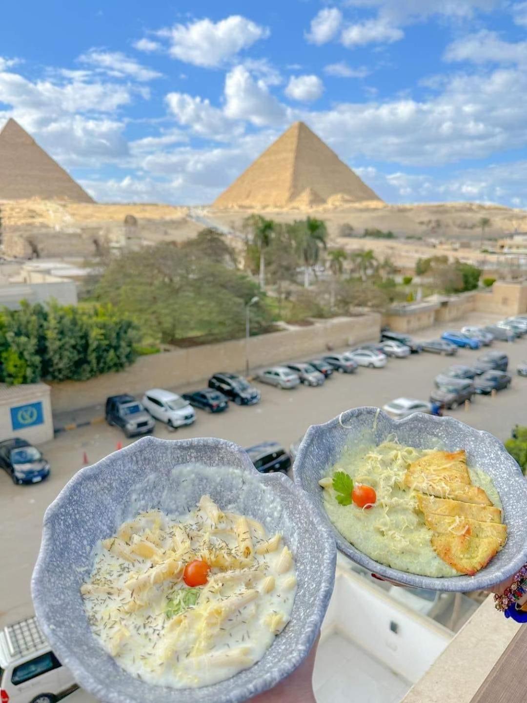 Tree Lounge Pyramids View Inn , Sphinx Giza Kafret el-Gabal Zewnętrze zdjęcie