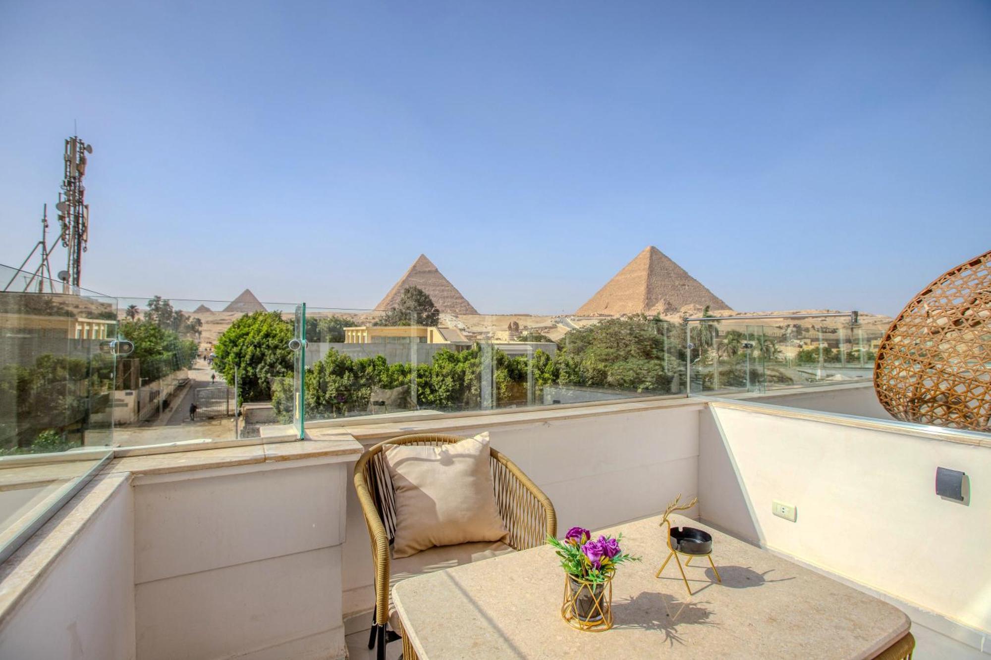 Tree Lounge Pyramids View Inn , Sphinx Giza Kafret el-Gabal Zewnętrze zdjęcie