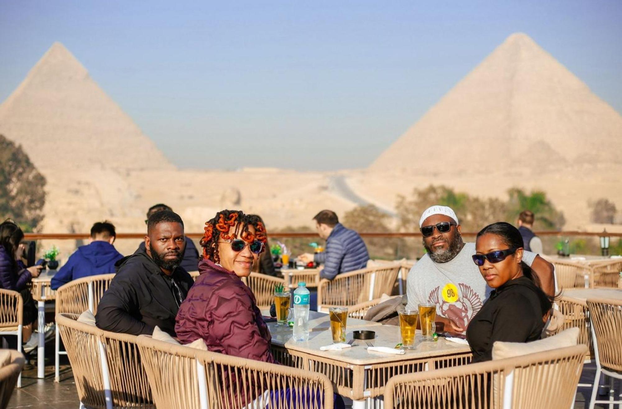 Tree Lounge Pyramids View Inn , Sphinx Giza Kafret el-Gabal Zewnętrze zdjęcie