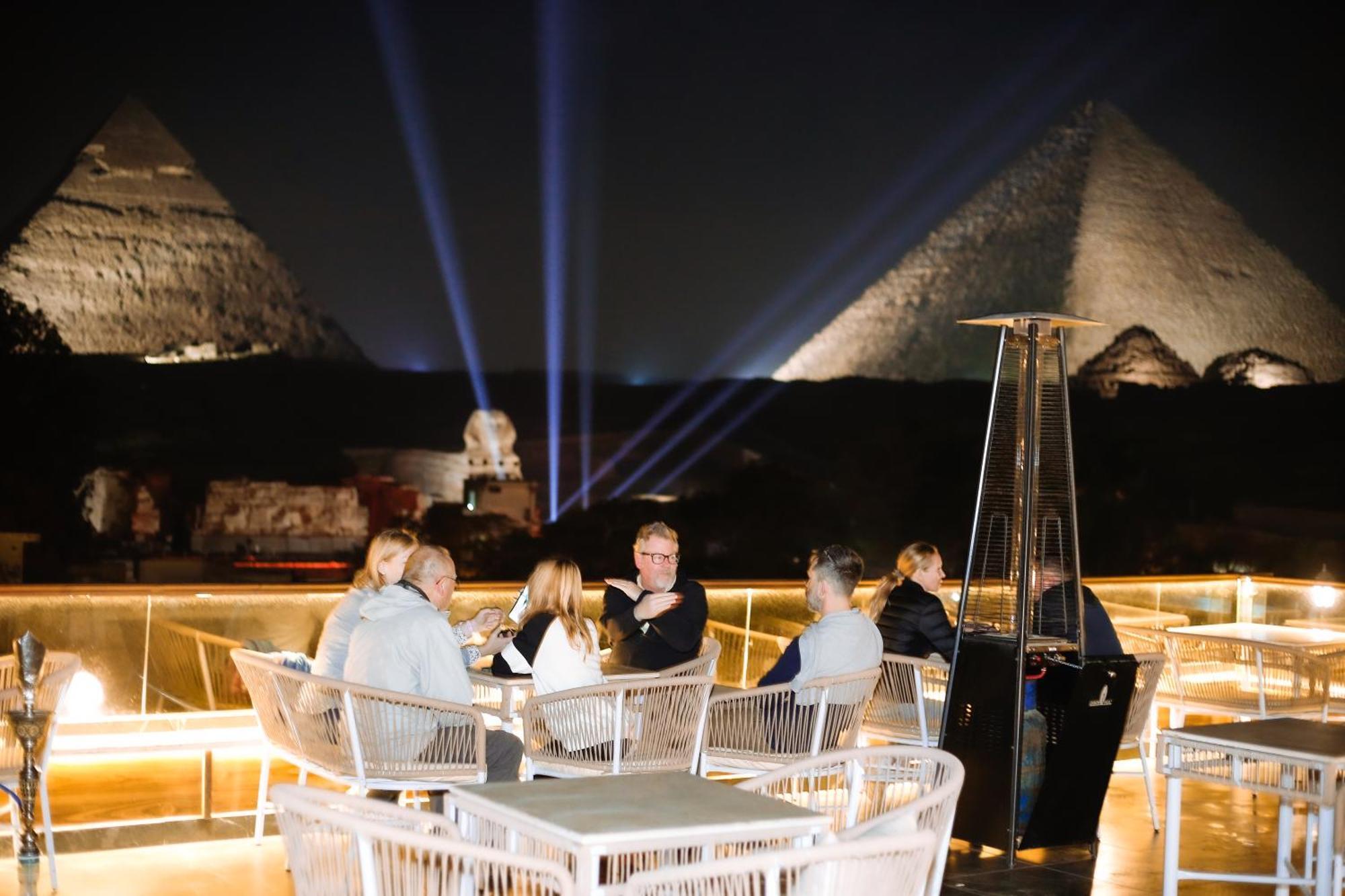 Tree Lounge Pyramids View Inn , Sphinx Giza Kafret el-Gabal Zewnętrze zdjęcie