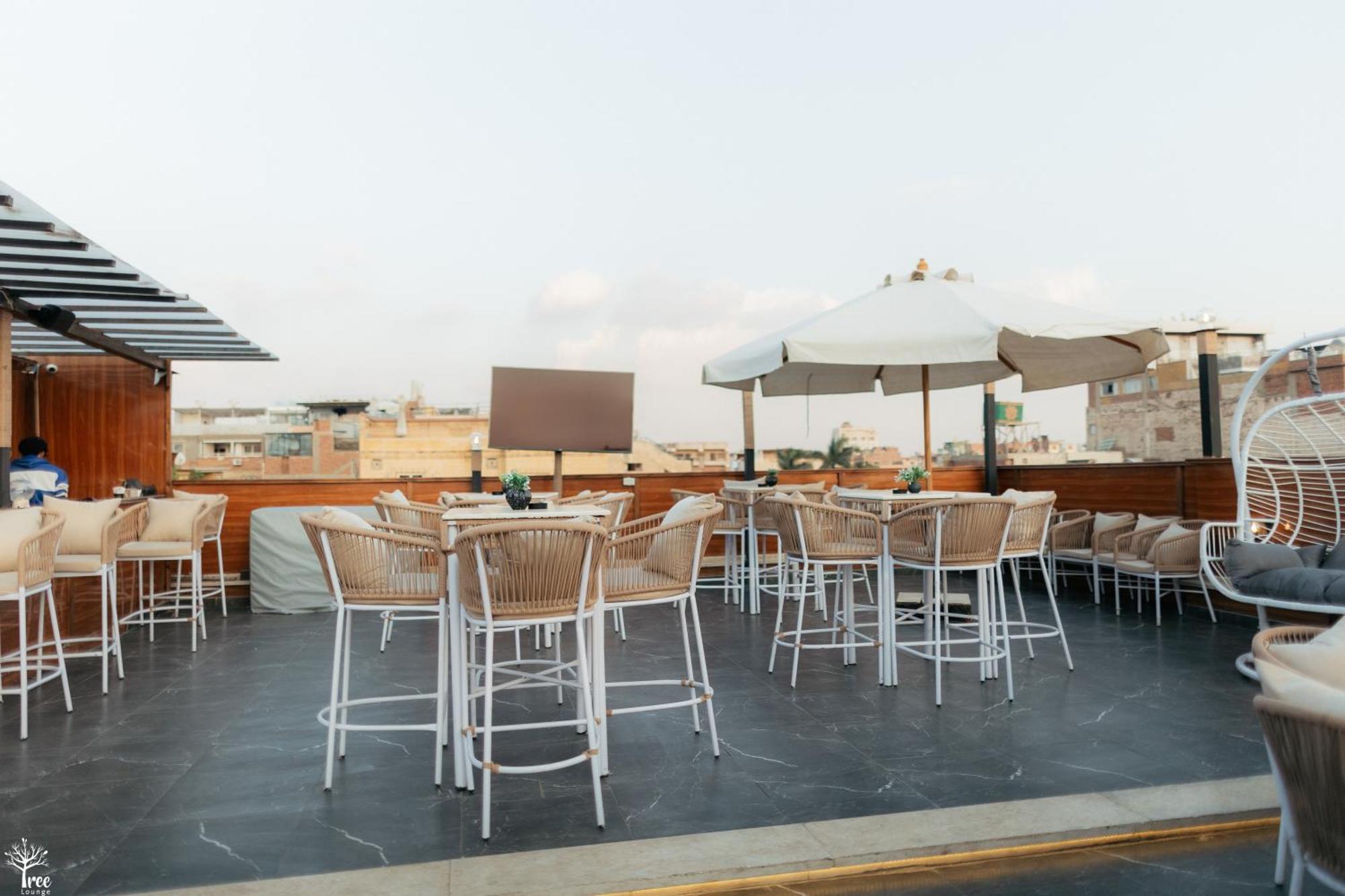 Tree Lounge Pyramids View Inn , Sphinx Giza Kafret el-Gabal Zewnętrze zdjęcie